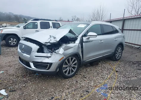 2019 Lincoln Nautilus Select z USA, uszkodzony, nr VIN 2LMPJ6K99KBL42123